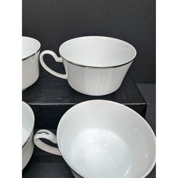 Mikasa Fine China Porcelain Westminster 5832 Replacement Footed Teacup Set of 4 - Picture 8 of 11